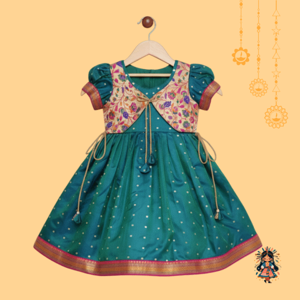 kanyakala paithani frock