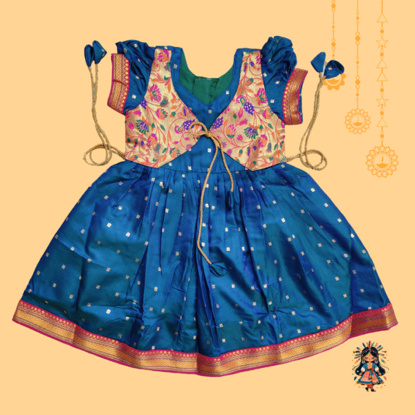 kanyakala paithani frock