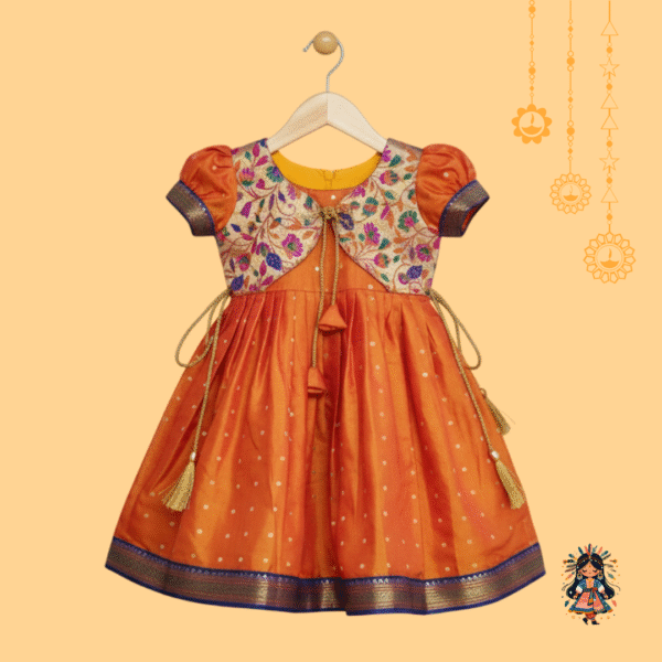 kanyakala paithani frock