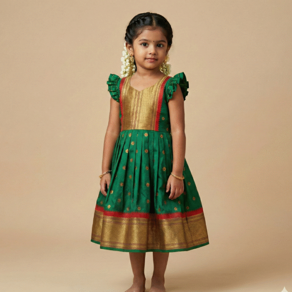 kanyakala paithani frock