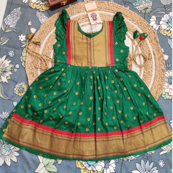 Paithani Frock