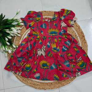 KanyaKalas Kalamkari Frock