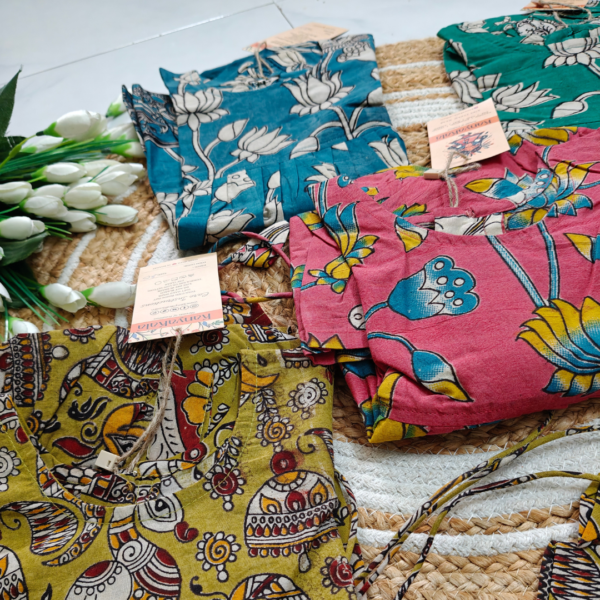 KanyaKalas Kalamkari Frocks