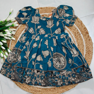 KanyaKalas Kalamkari Frock