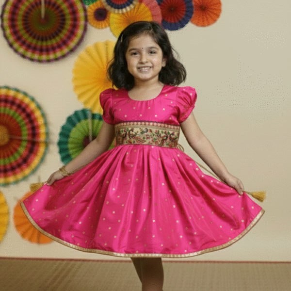 kanyakala paithani frock