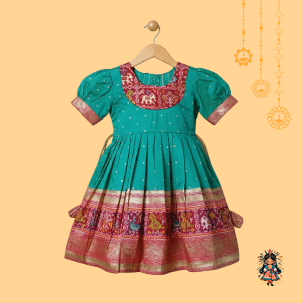 kanyakala paithani frock